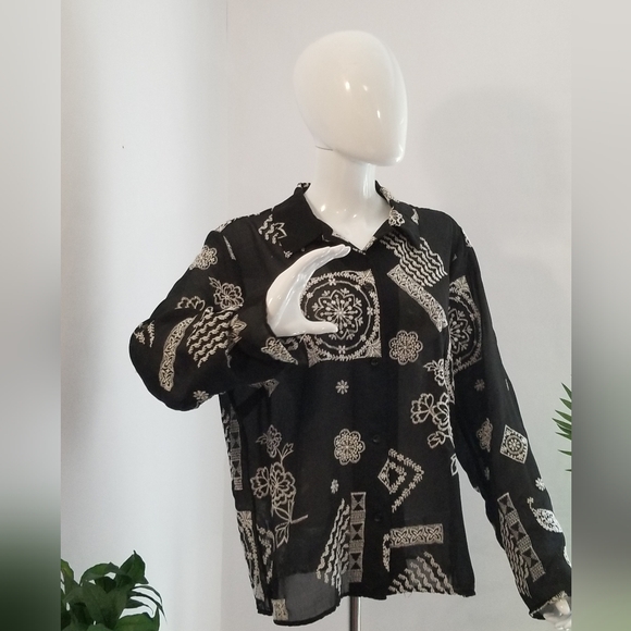 Coldwater Creek - Women's Blouse - LARGE - Picture 1 of 7